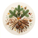 Balsam Fir, Musk, Woodsy Notes and Amber.
