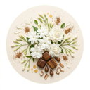 Chinese Jasmine, Jasmine Sambac and Guaiac Wood.