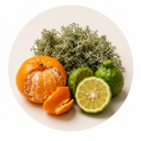 Orange, Mandarin, Bergamot and Orange Blossom.