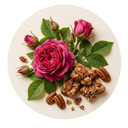Turkish Rose and Praline.
