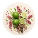 Bergamot, Pink Pepper and Nutmeg.