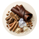 Leather, Guaiac wood, Sandalwood, White Musk.