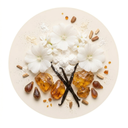 White Musk, Amber, Powder Accord.